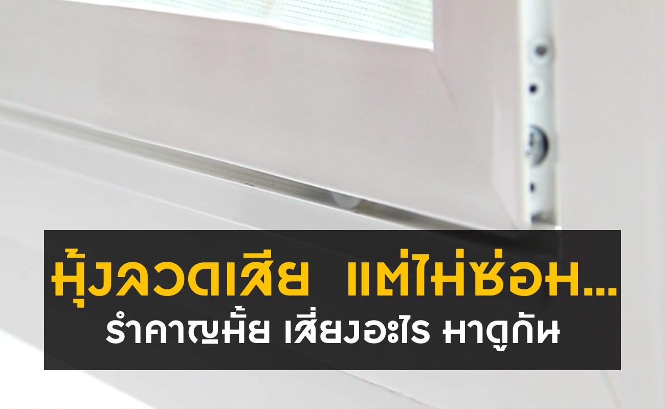 มุ้งลวดเสีย แต่ไม่ซ่อม...รำคาญมั้ย เสี่ยงอะไร มาดูกัน